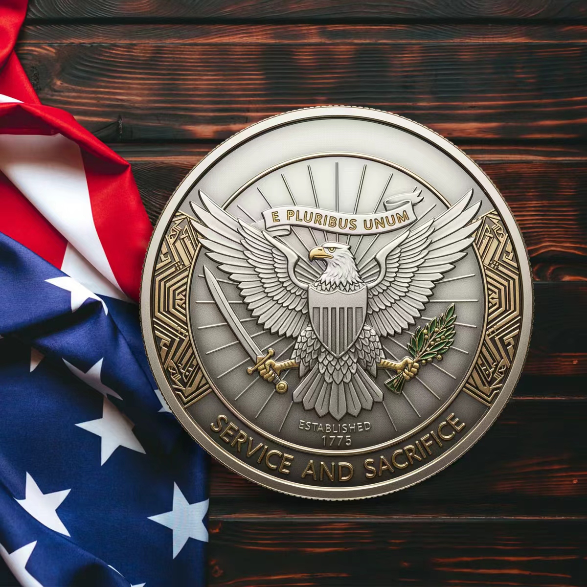 💥Celebrate 250th Anniversary U.S. Marine Corps Commemorative Coin