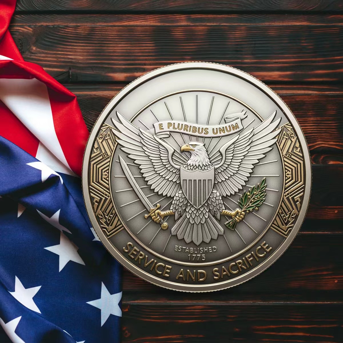 💥Celebrate 250th Anniversary U.S. Marine Corps Commemorative Coin