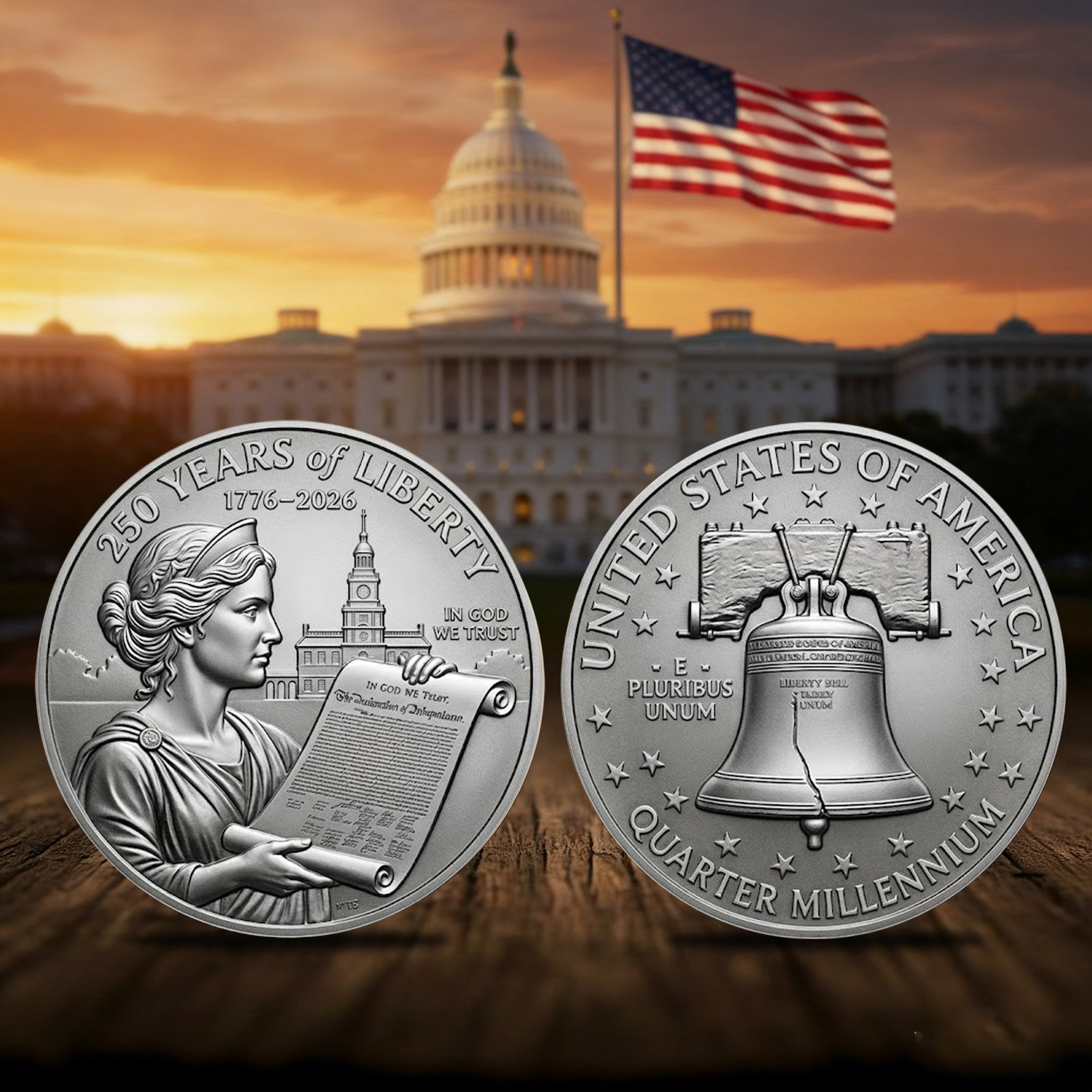 🏆Flash Sale 60% OFF - A Timeless Tribute to America’s Founding Spirit