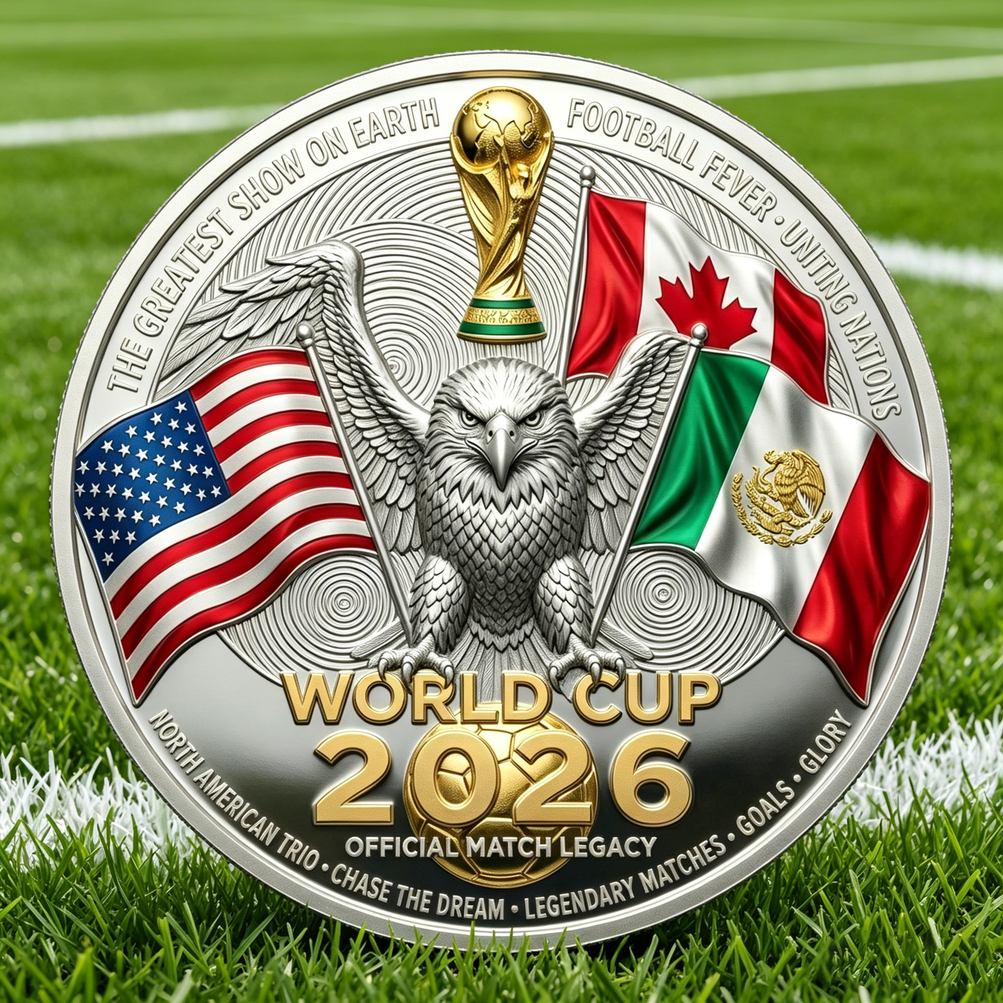 [Copy]⚽World Cup 2026 Legacy Challenge Coin🏆