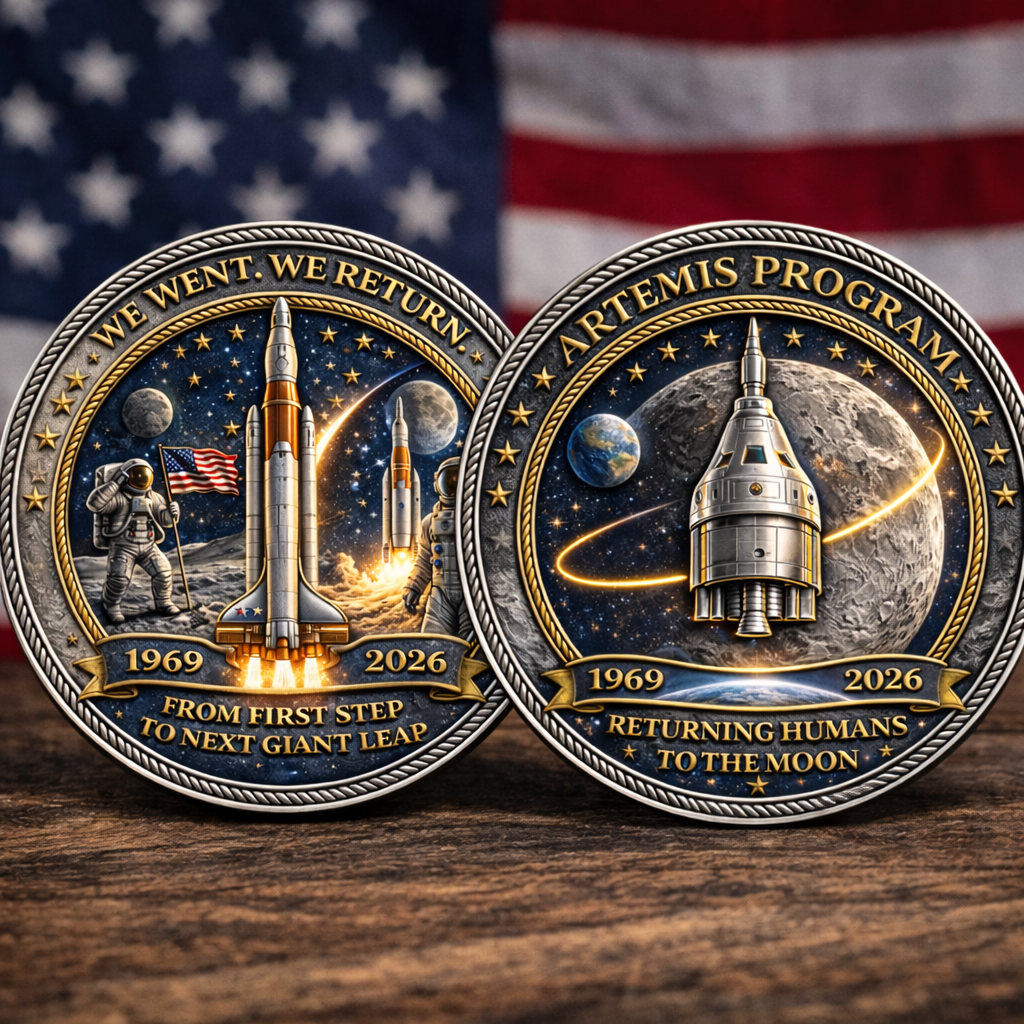 Artemis Lunar Legacy Commemorative Coin 🌕