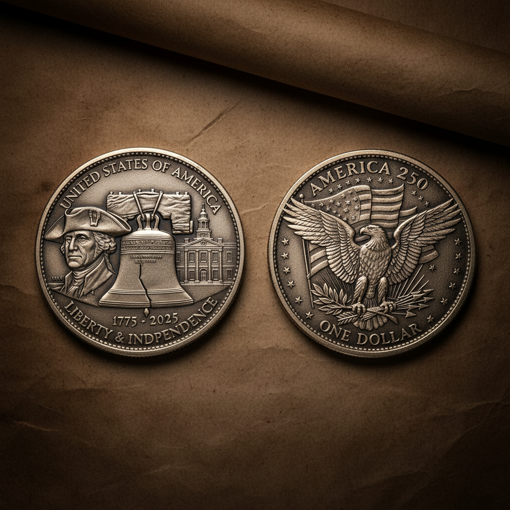 🔥Honoring The U.S. 250th Anniversary Commemorative Coin
