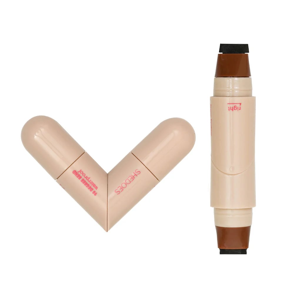 🍂 💰Rotating waterproof winged eyeliner stamp pen-Quick dry smudge proof liquid liner long lasting lazy makeup-tool