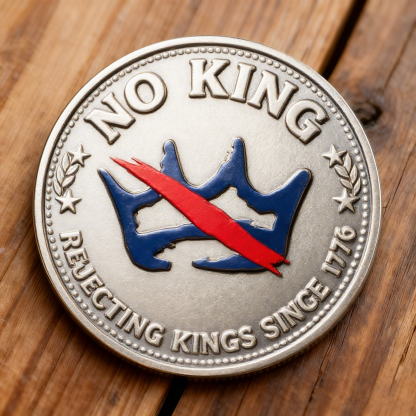 🇺🇸 No Kings. No Tyrants. No Thrones. — The Spirit of 1776, Forged in Metal