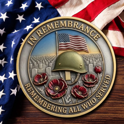 [Copy]🦁Man of Faith – Warrior of the King Challenge Coin