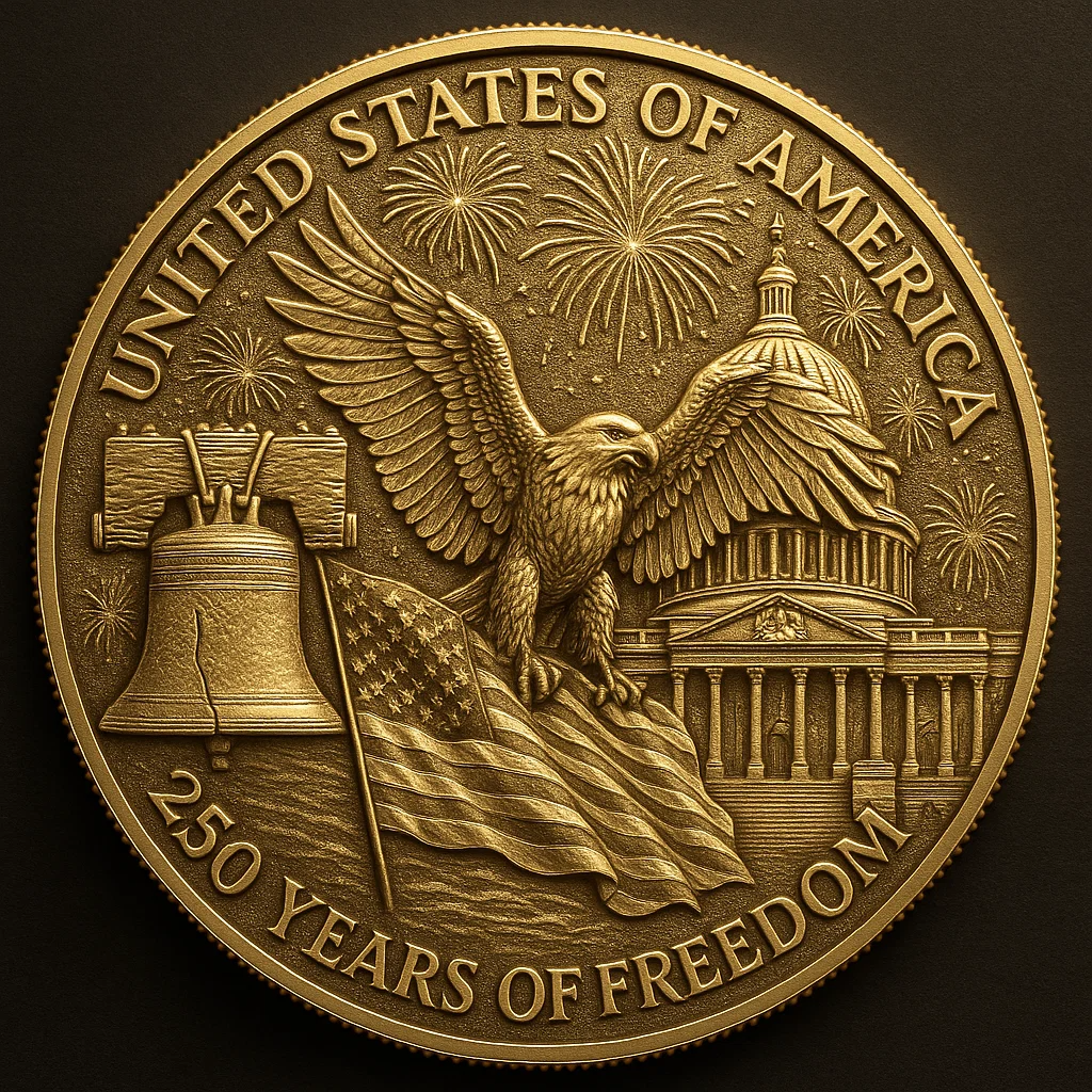 Celebrate the Legacy - Commemorative 250th Anniversary U.S. Coins