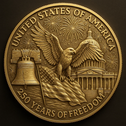 Celebrate the Legacy - Commemorative 250th Anniversary U.S. Coins
