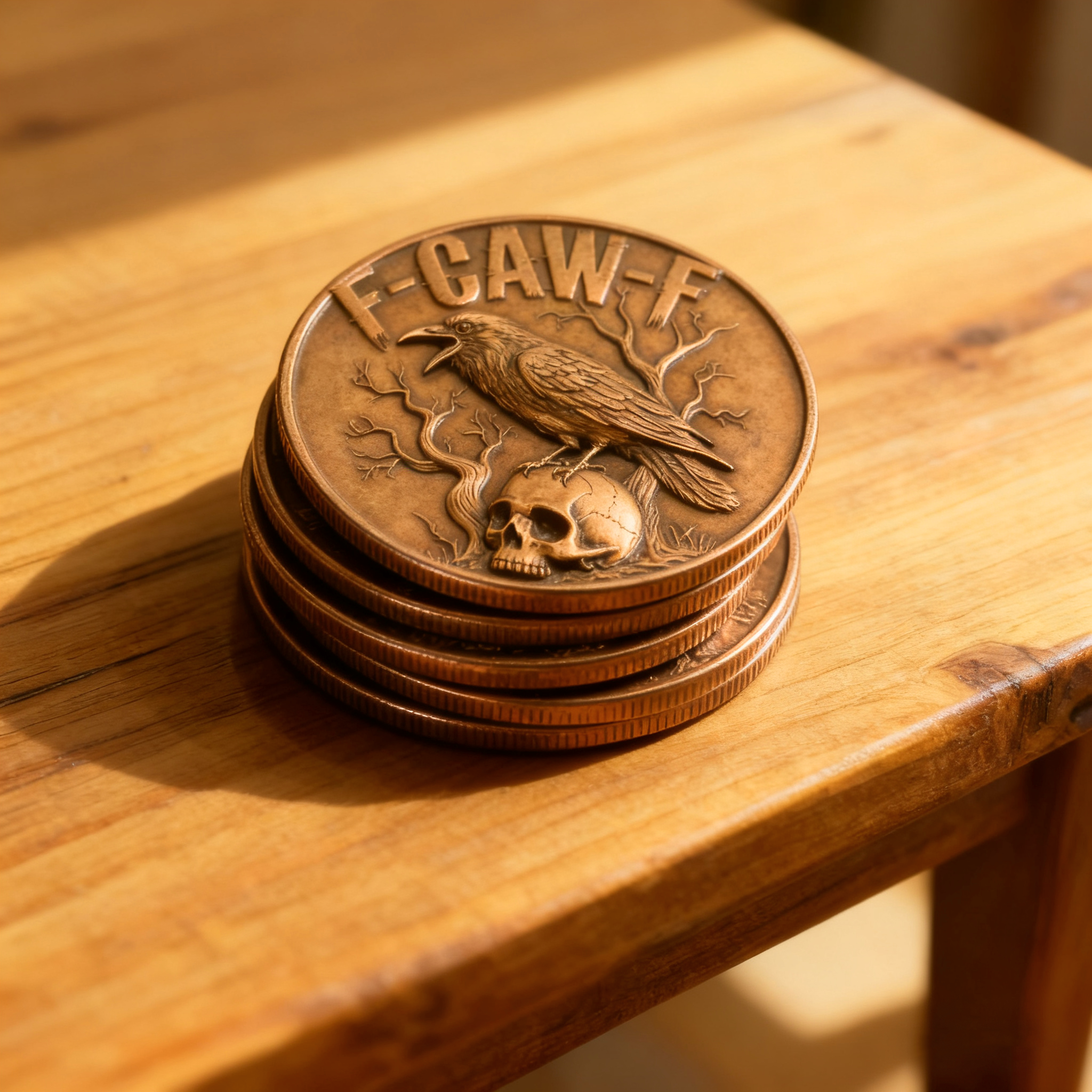 🔥 F-CAW-F Commemorative Coin — Defy the Ordinary