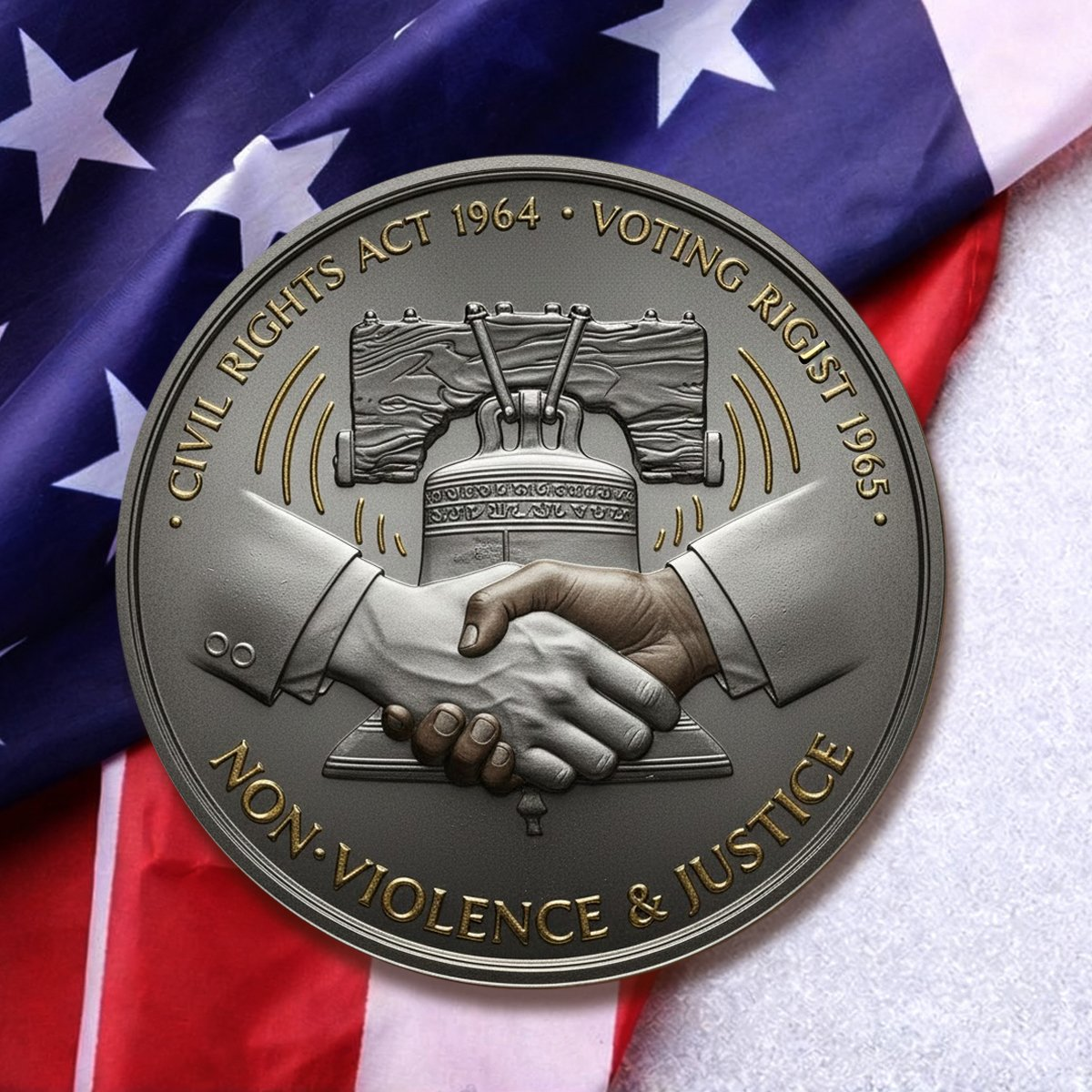 💥Last Day 49% OFF -Martin Luther King Jr. Commemorative Coin