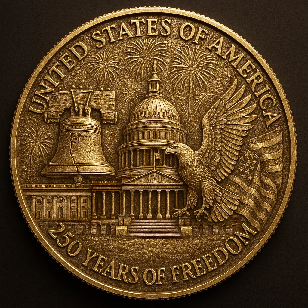 Celebrate the Legacy - Commemorative 250th Anniversary U.S. Coins