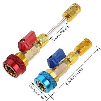 R134A Valve Core Remover and Repair Tool Kit