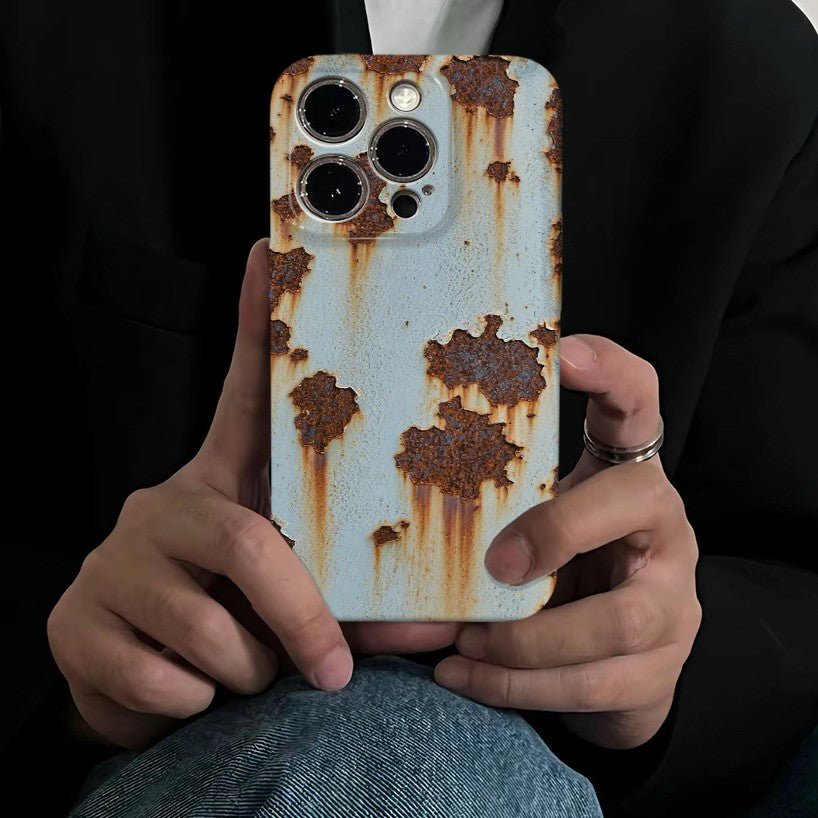 Rusty Metal Texture iPhone Case
