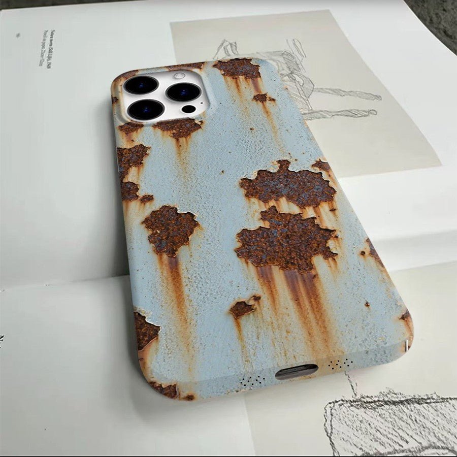 Rusty Metal Texture iPhone Case