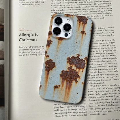 Rusty Metal Texture iPhone Case