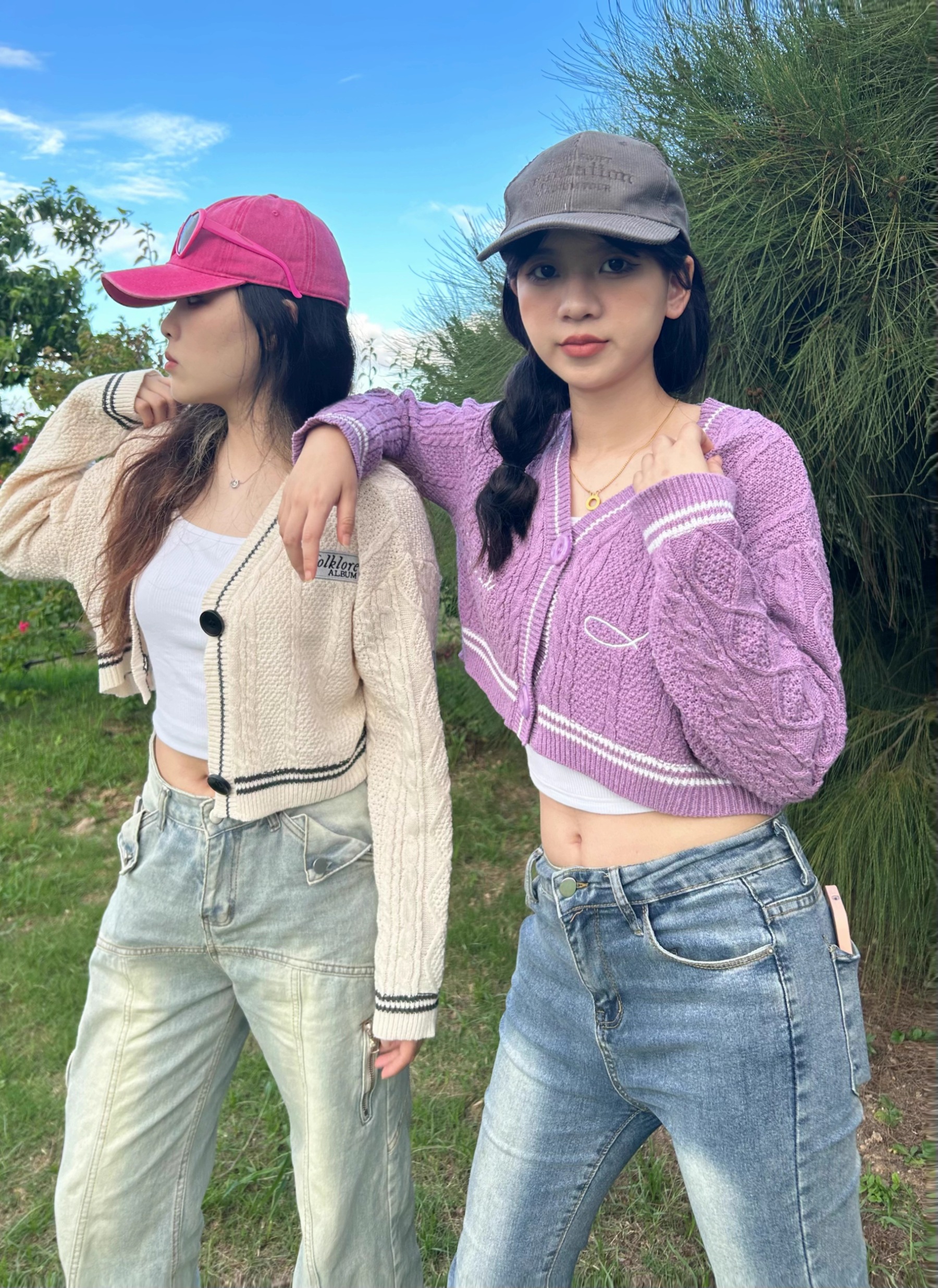 Folklore Inspired Crop Cardigan