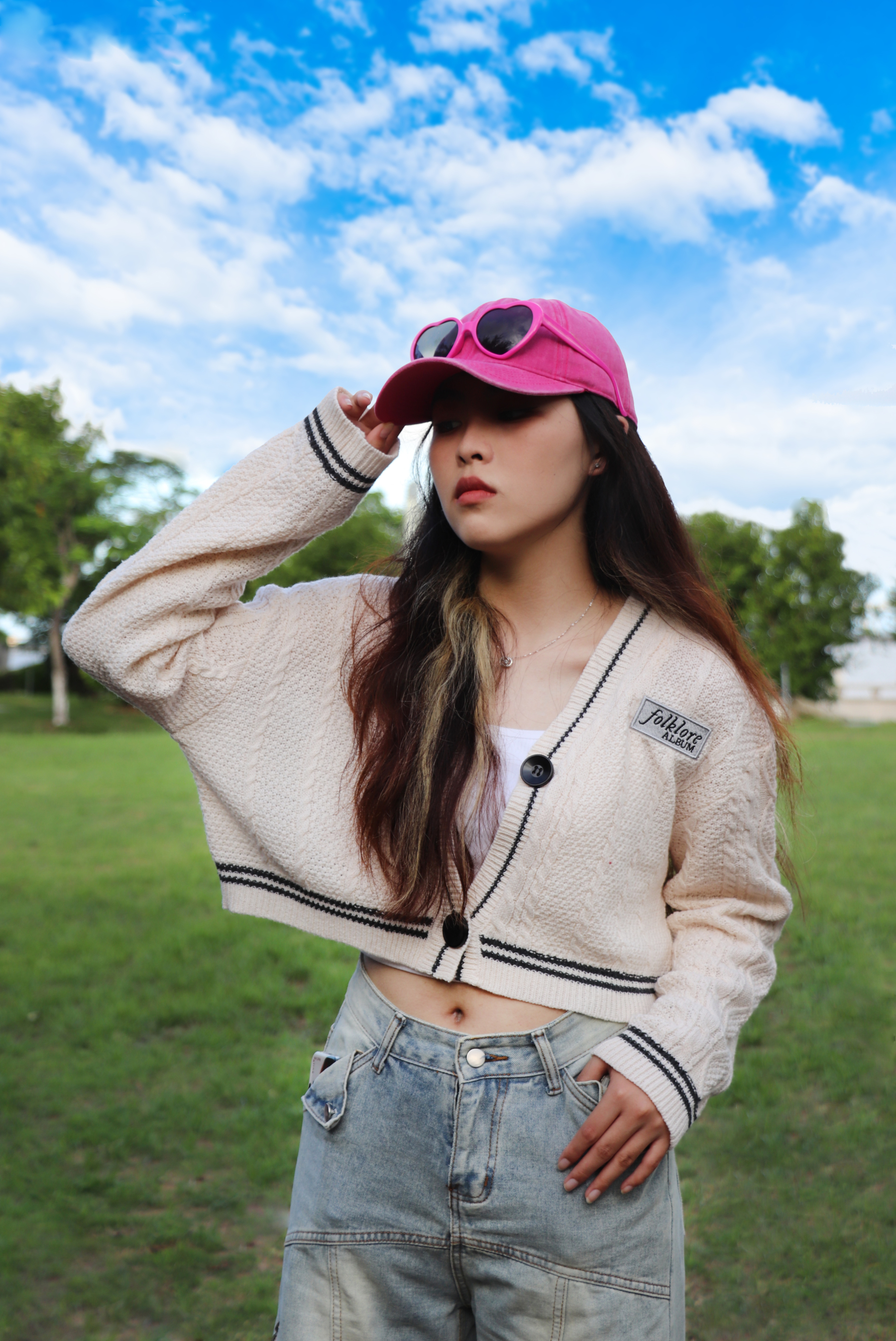 Folklore Inspired Crop Cardigan