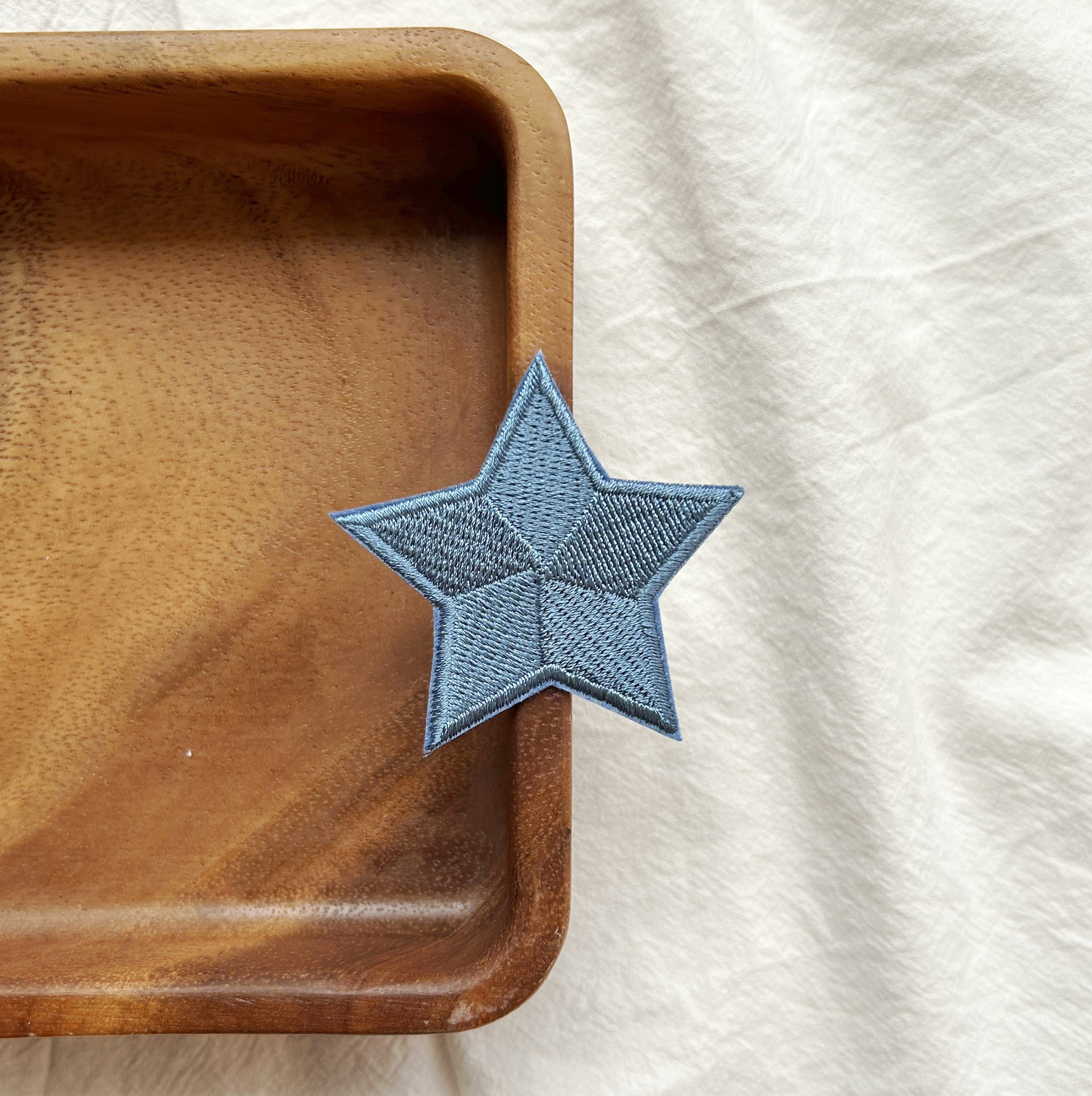 Blue Stars Patches 3Pcs