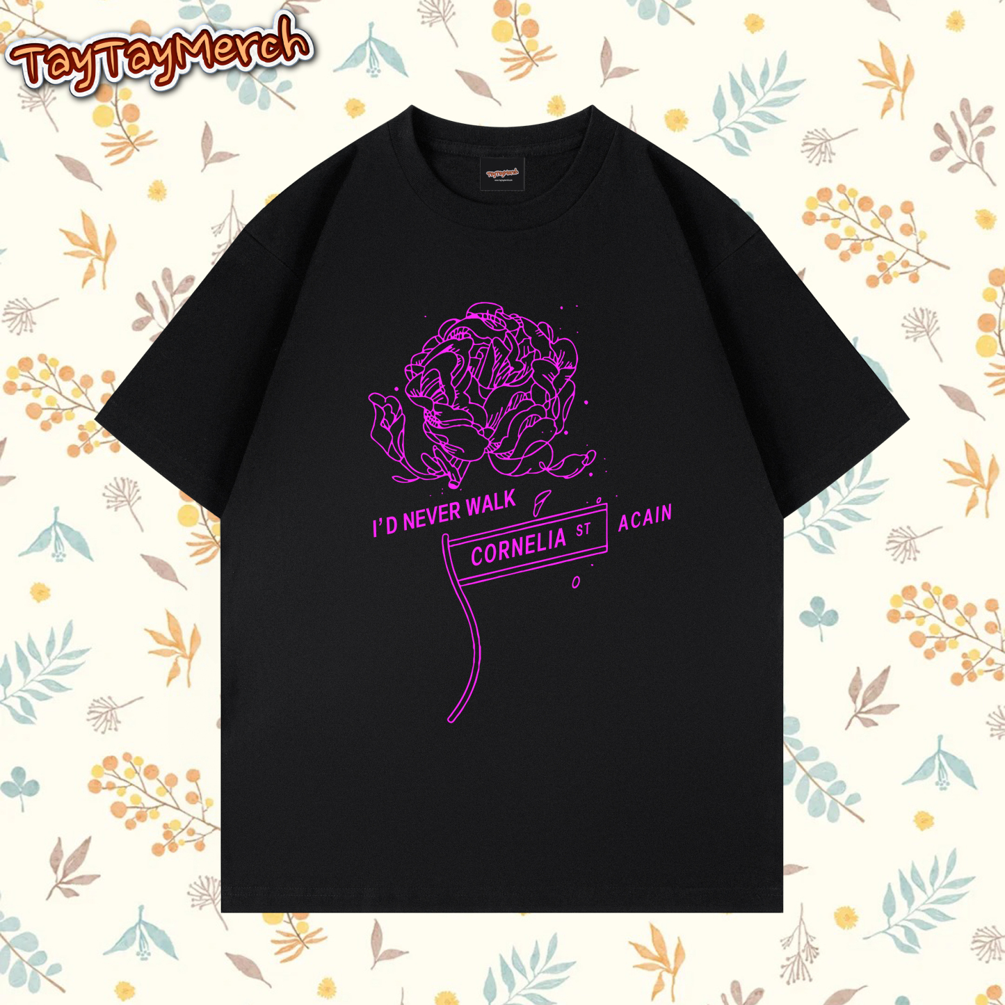 Cornelia Street Flower Graphic Tee