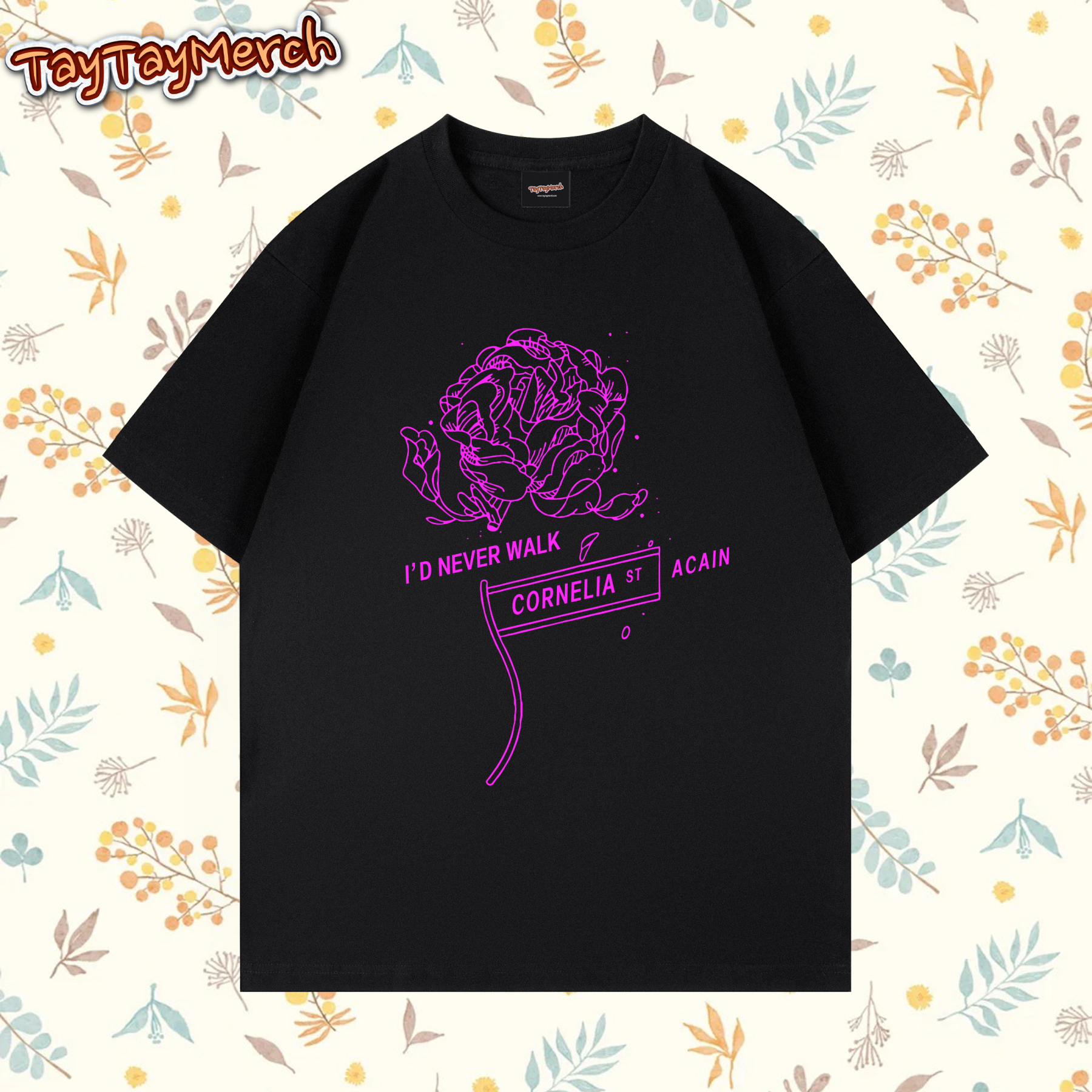 Cornelia Street Flower Graphic Tee