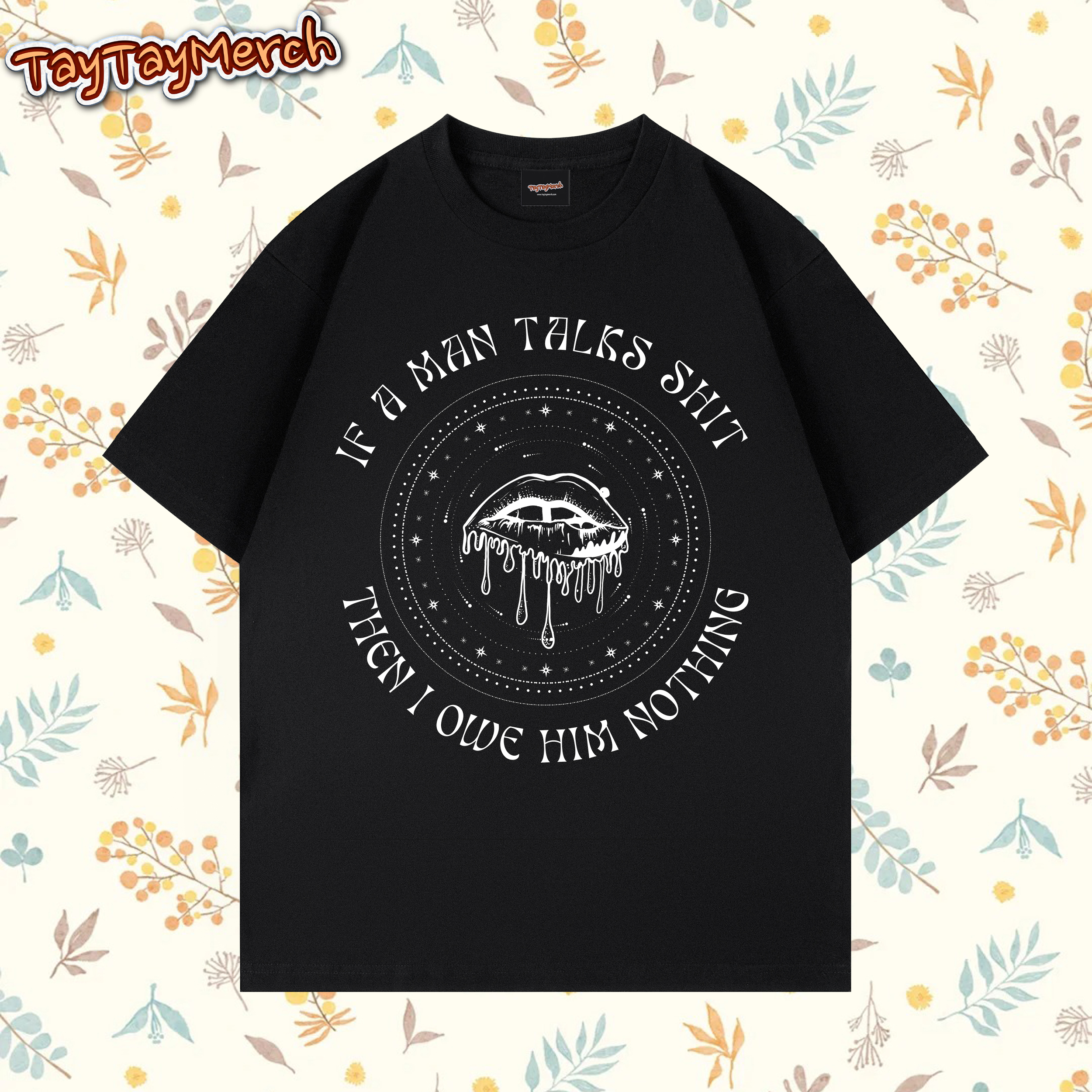 'I Did Something Bad' Mouth Graphic Tee
