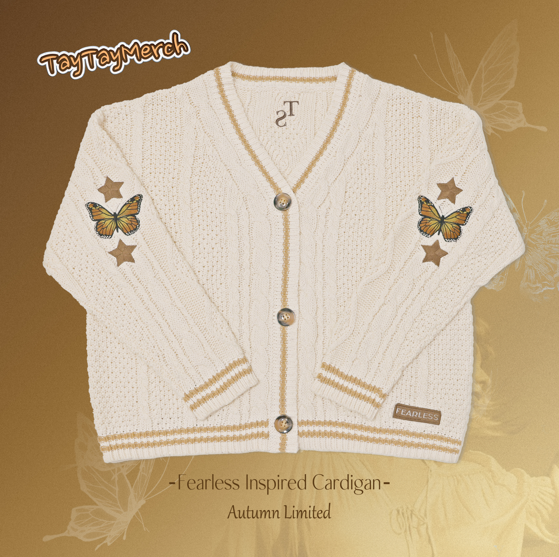 Fearless Butterfly Cardigan