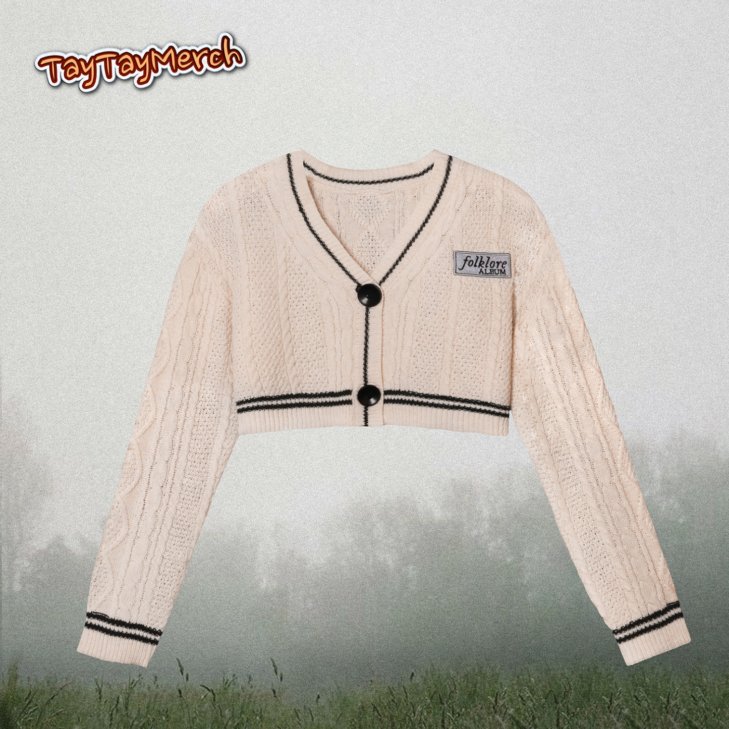 Folklore Inspired Crop Cardigan