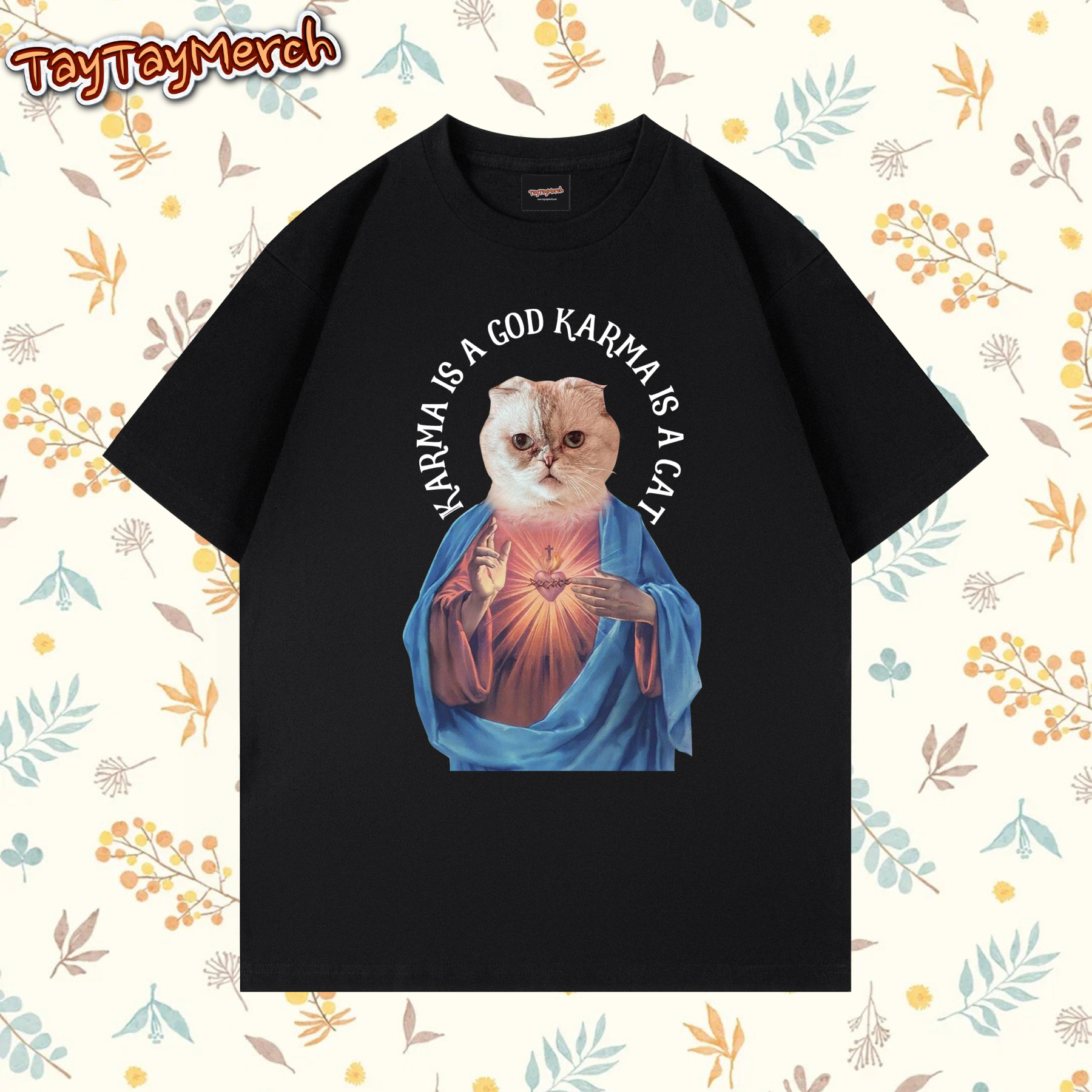 Karma Is A God Graphic Tee