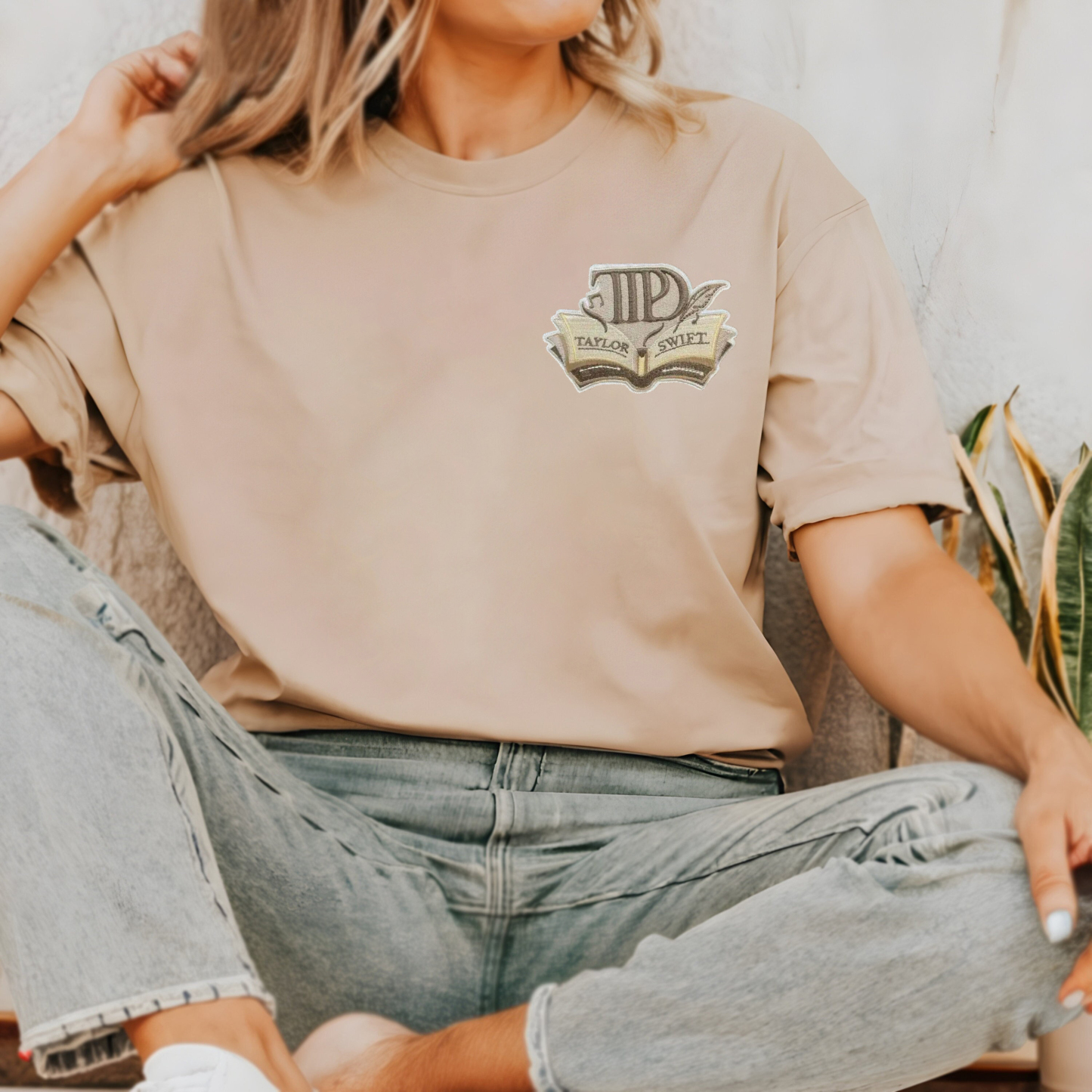TTPD Inspired Embroidery Tee