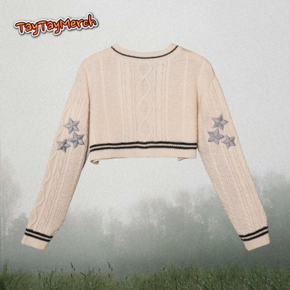 Folklore Inspired Crop Cardigan