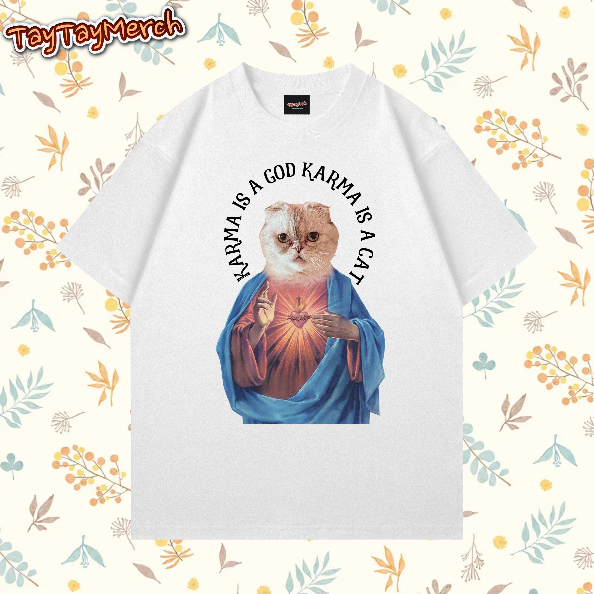 Karma Is A God Graphic Tee