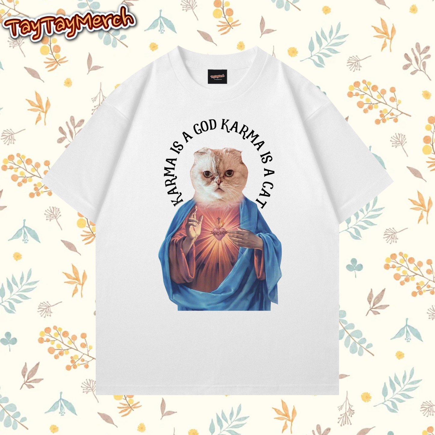 Karma Is A God Graphic Tee