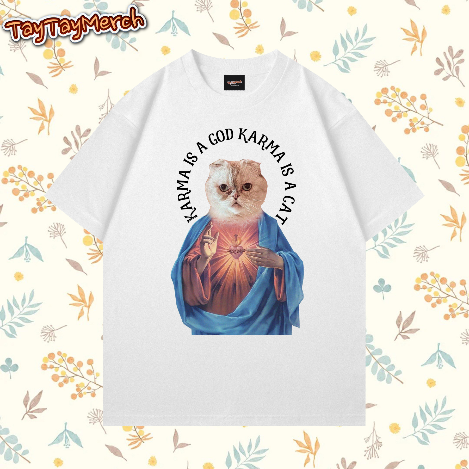 Karma Is A God Graphic Tee