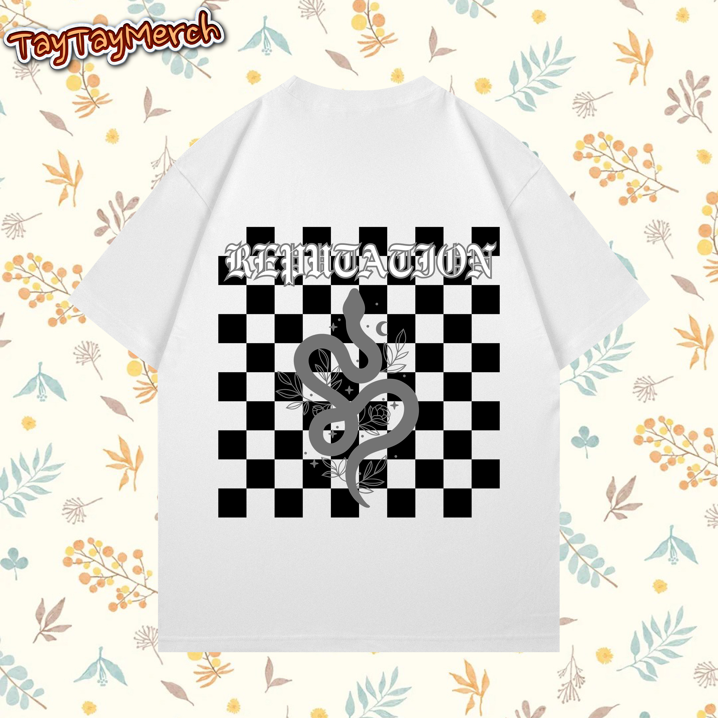 REP Checker Snake Graphic Tee