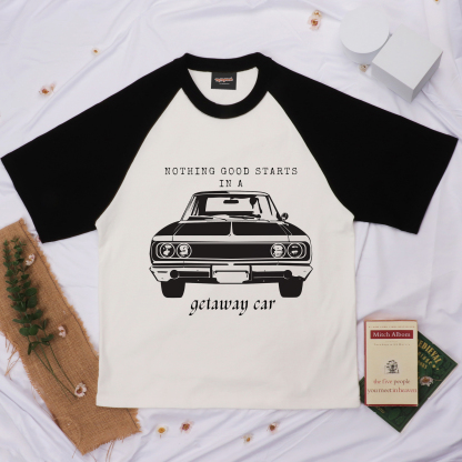 Getaway Car Raglan Tee