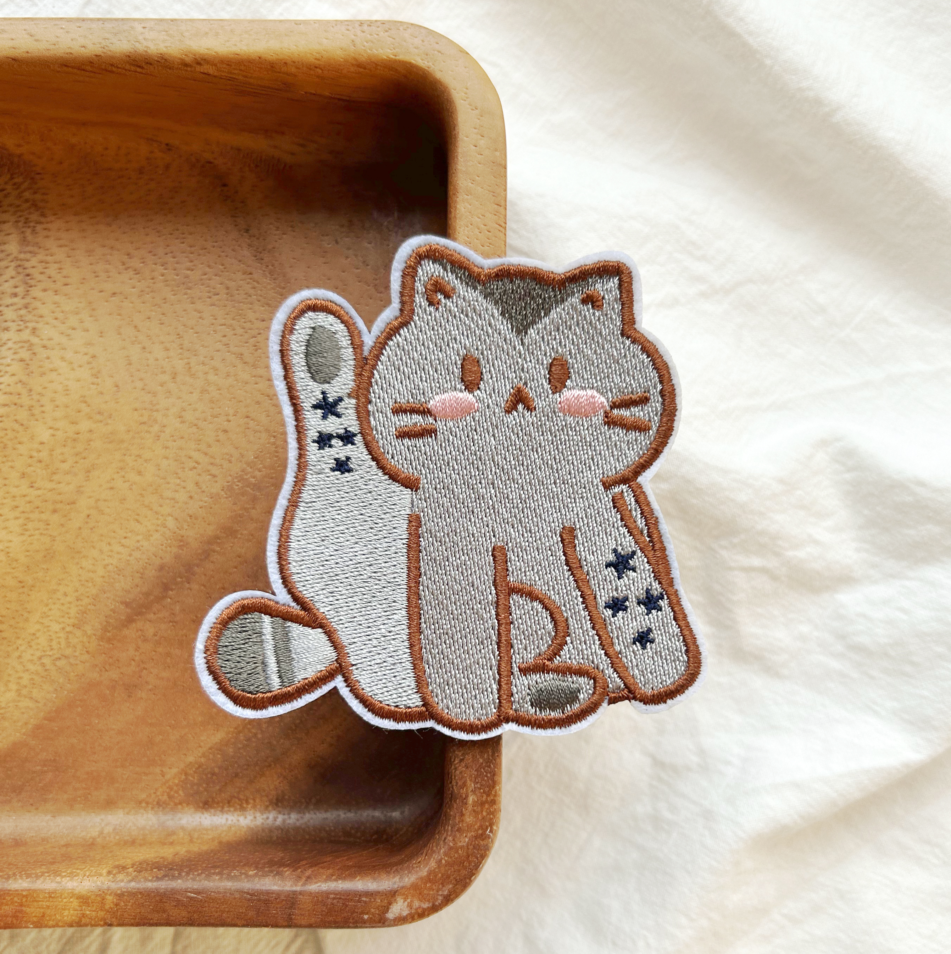 Midnights Gray Cat Patch