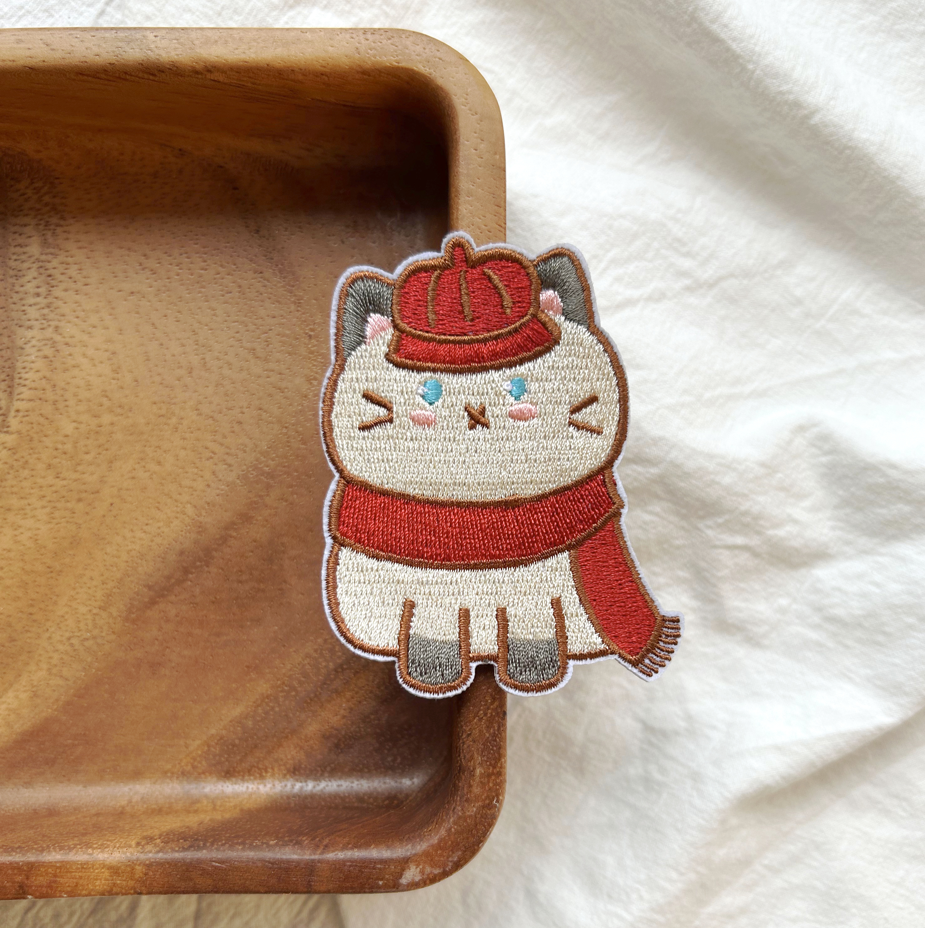 Red Cream Cat Patch