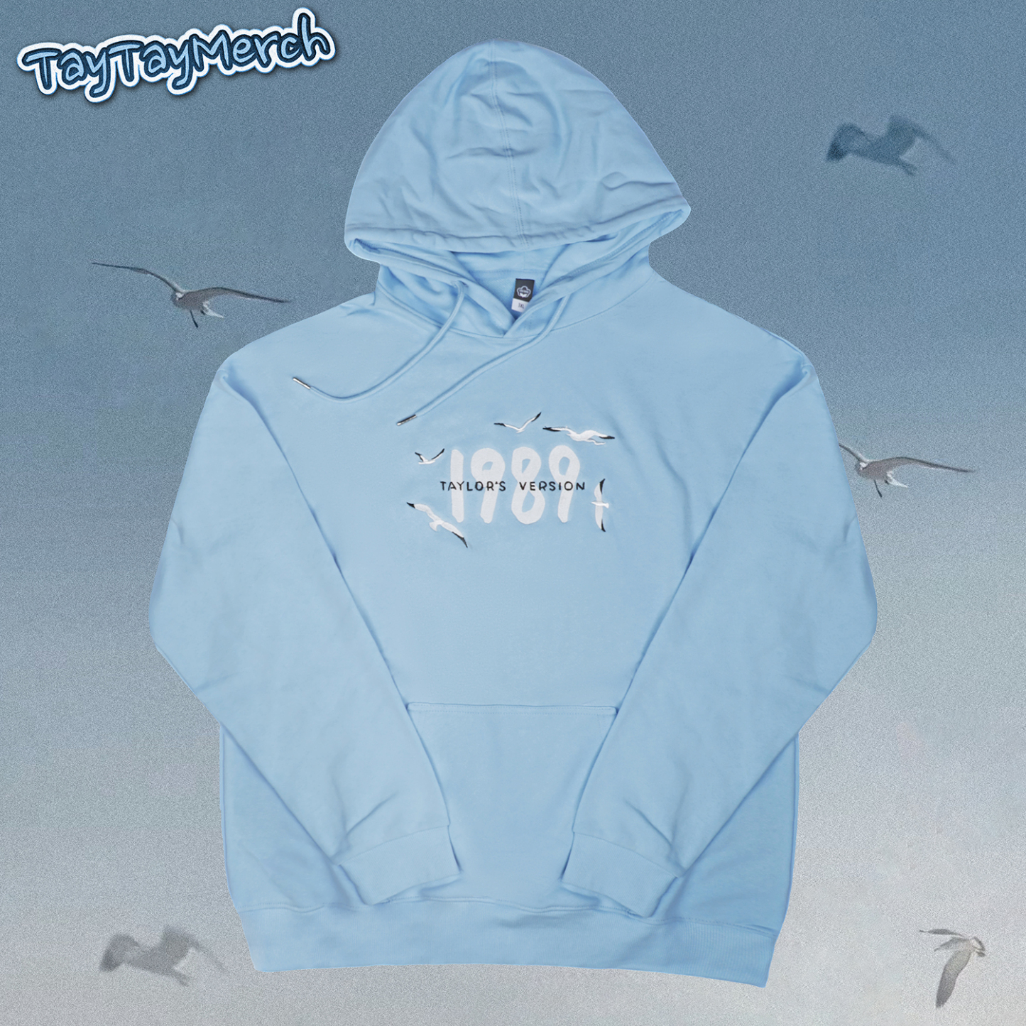 1989 Blue Hoodie