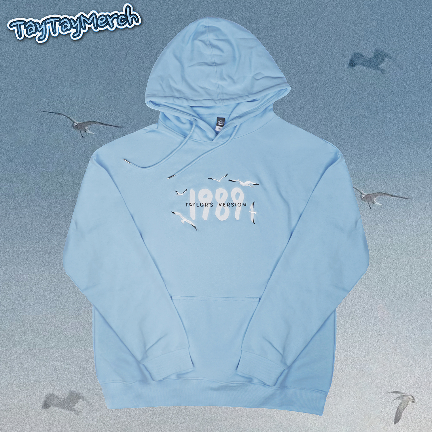 1989 Blue Hoodie