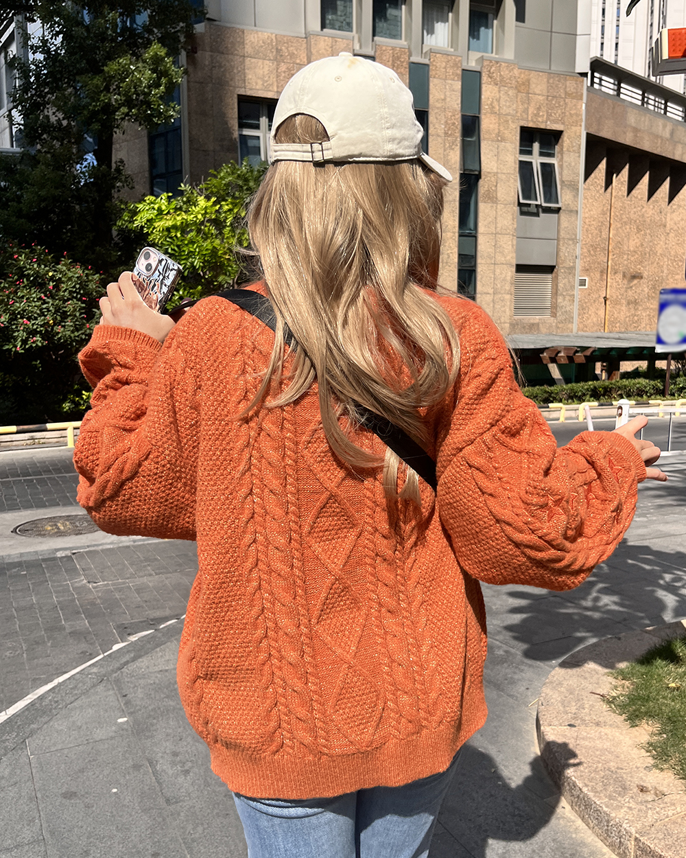Orange Cardigan – TayTayMerch
