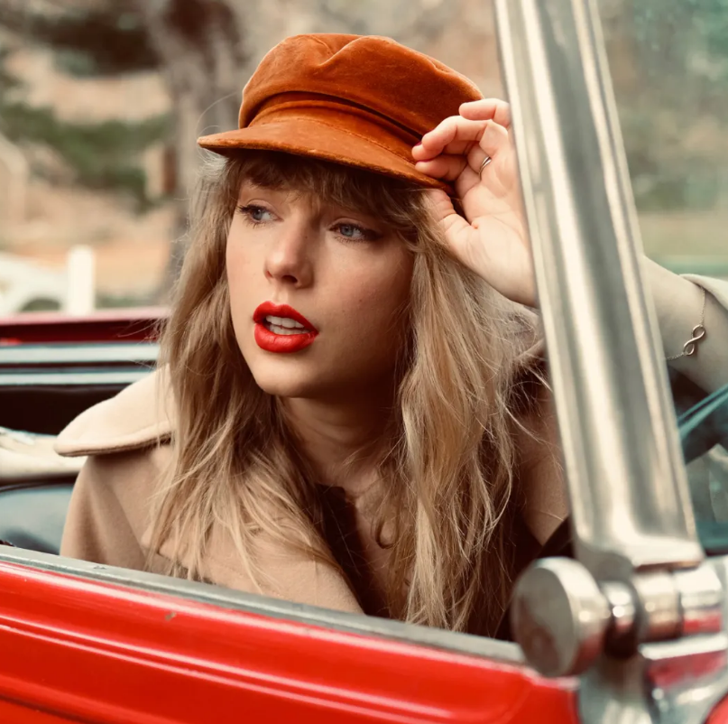 Red Taylor's Version Newsboy Cap