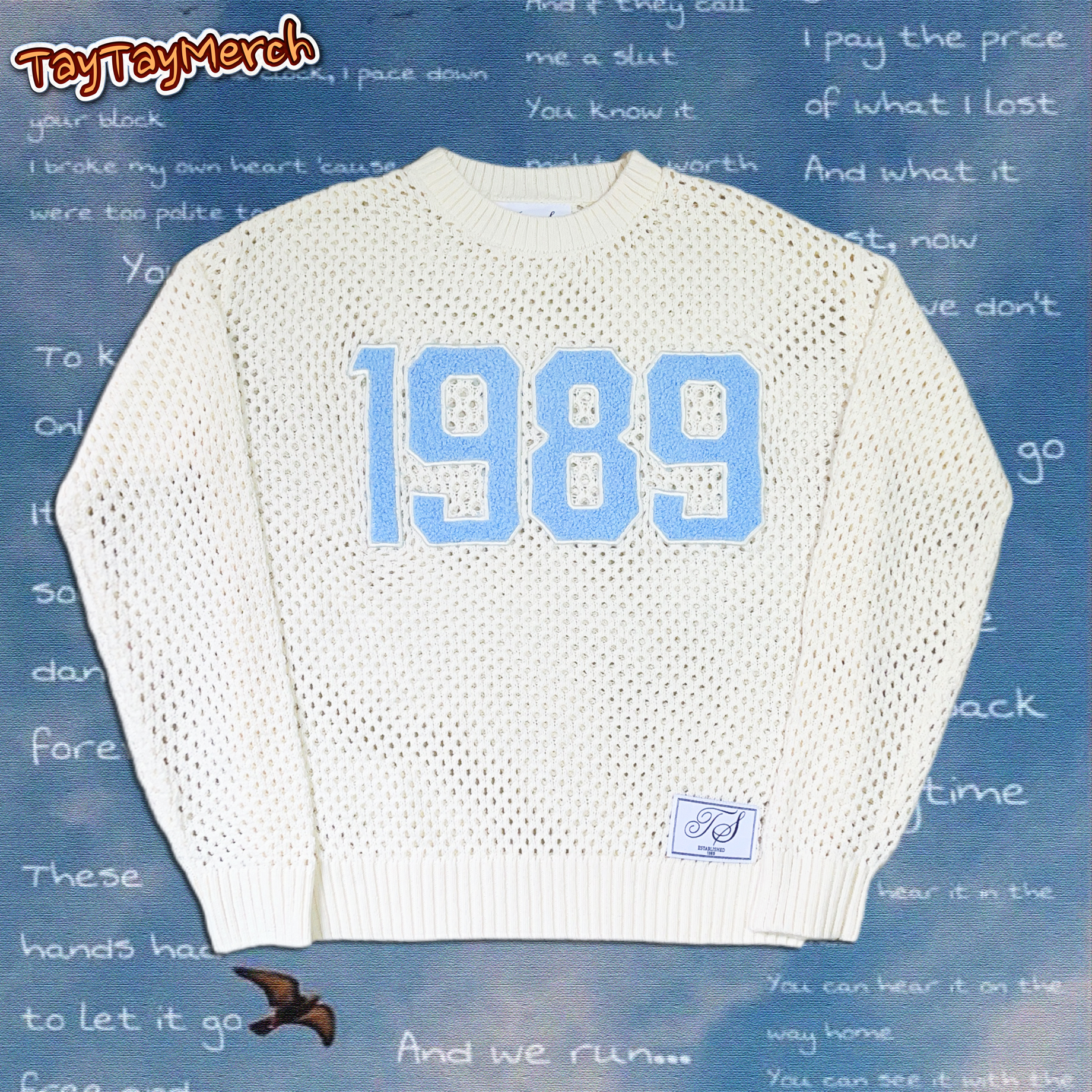 1989 Open Knit Sweater