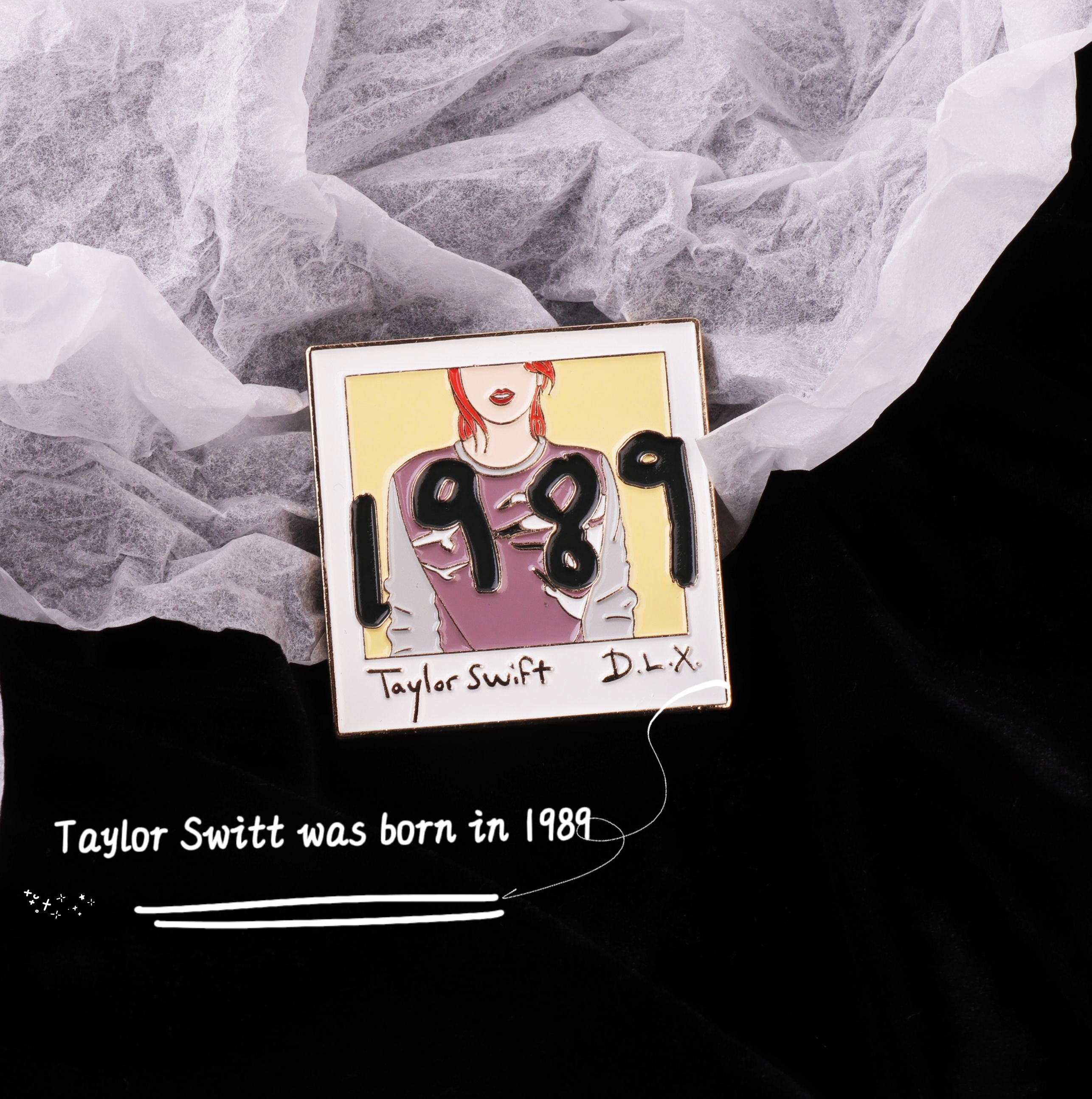 1989 CD Cover Pin