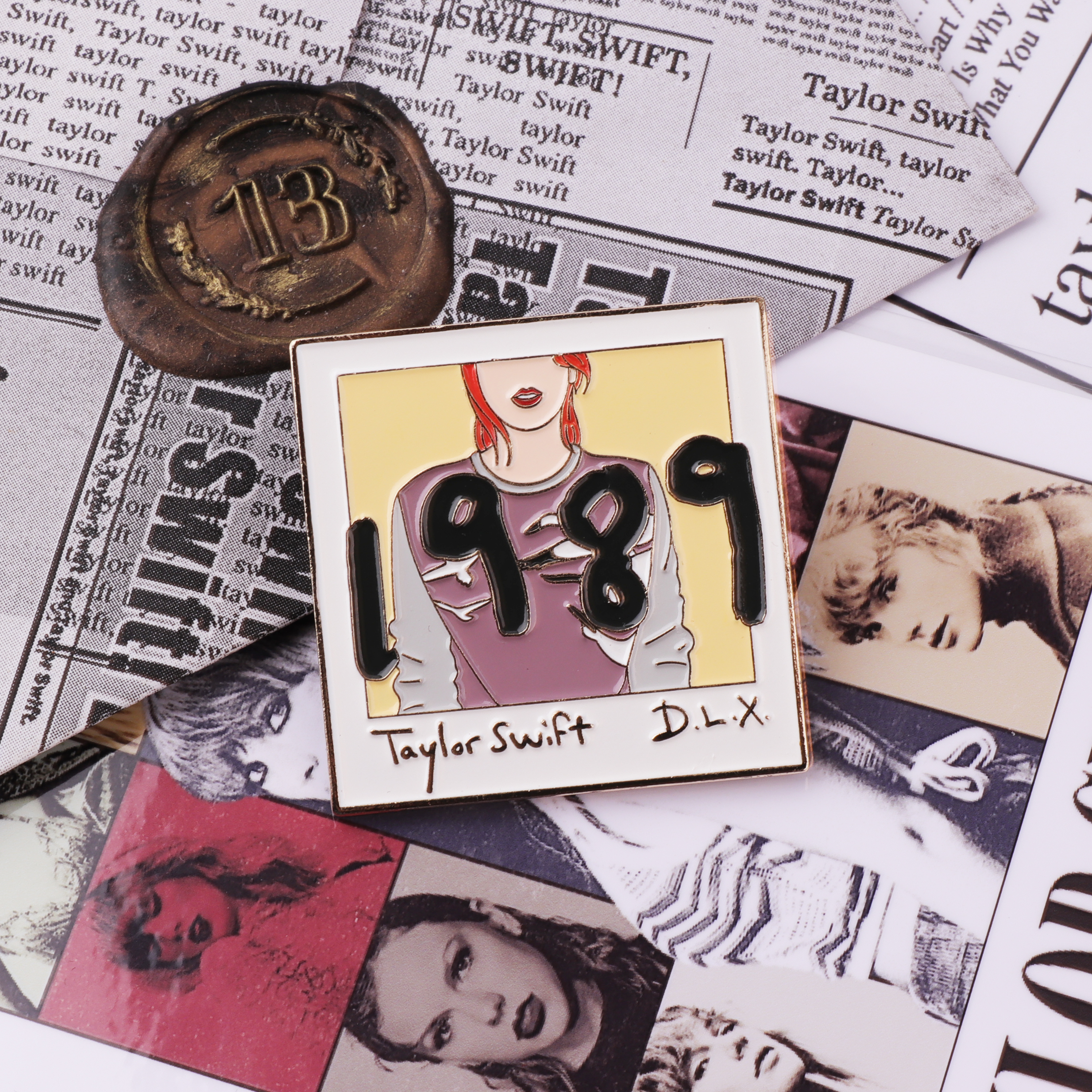 1989 CD Cover Pin