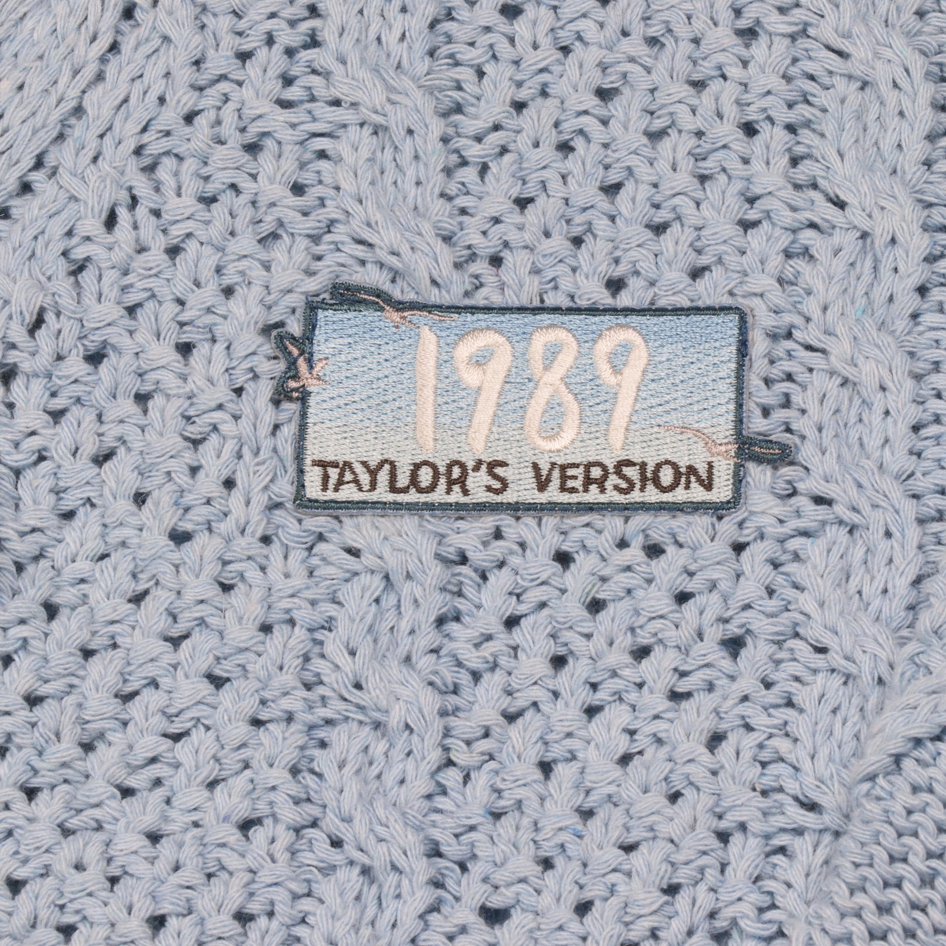 1989 Inspired Blue & Cream Cardigan
