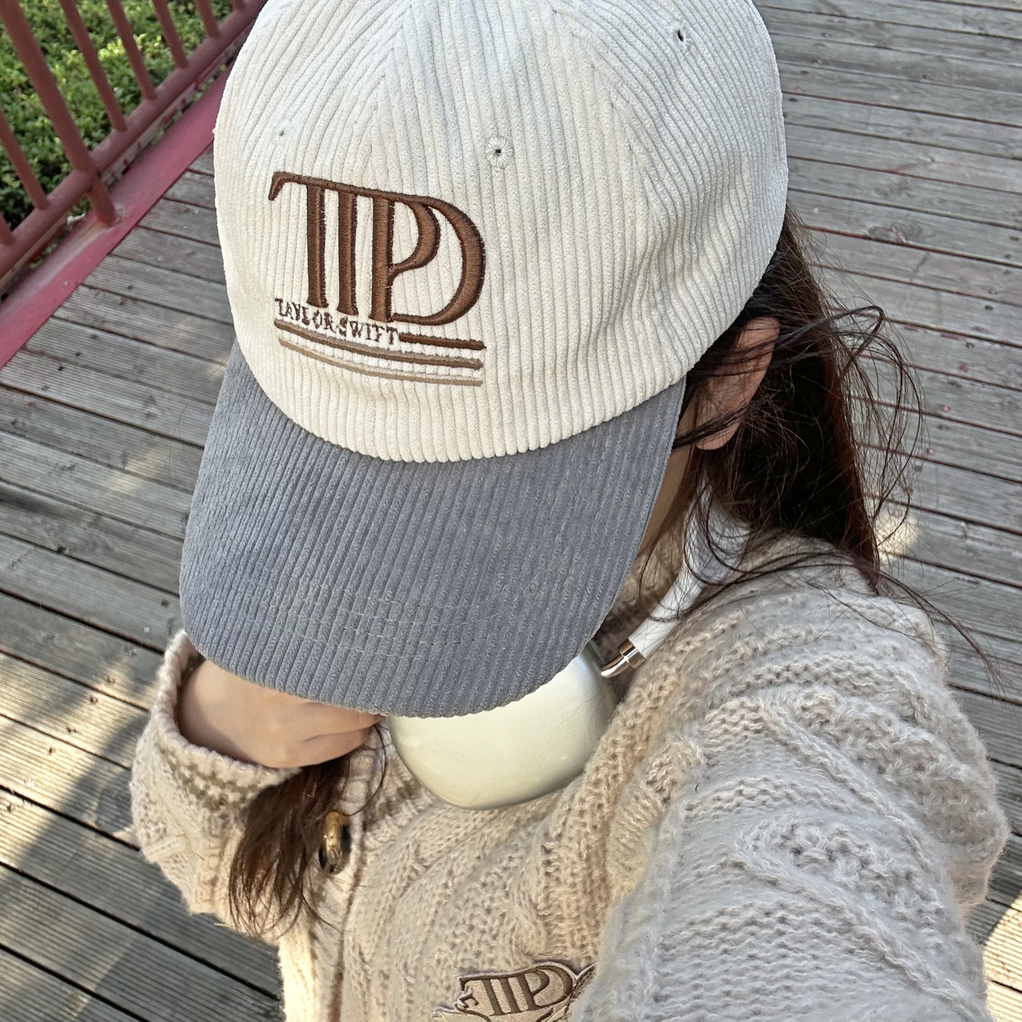 TTPD Embroidery Corduroy Cap