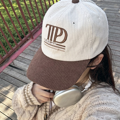 TTPD Embroidery Corduroy Cap