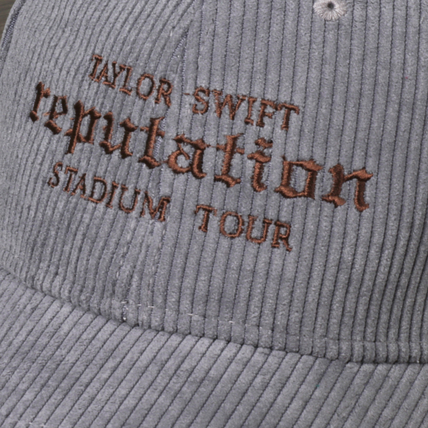Reputation Embroidery Corduroy Cap