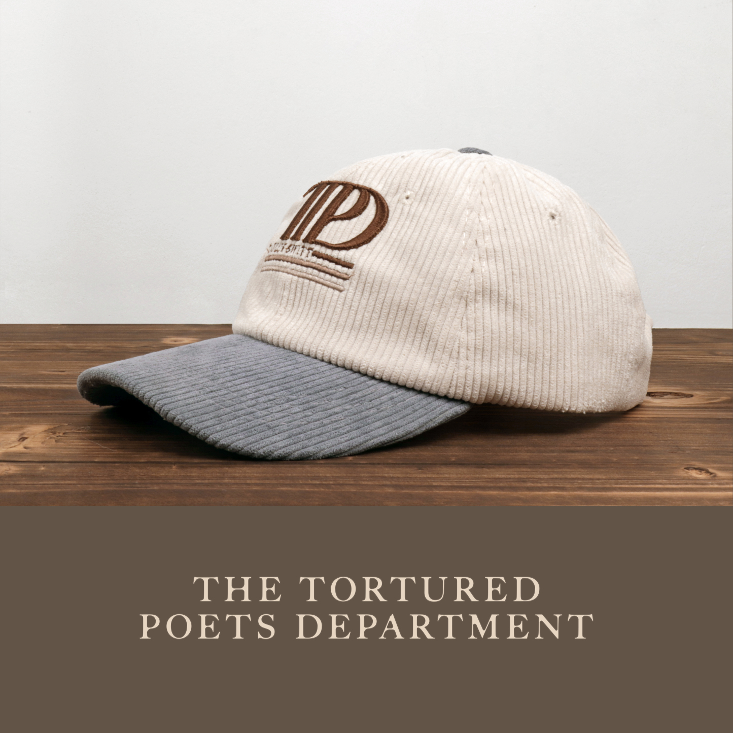 TTPD Embroidery Corduroy Cap