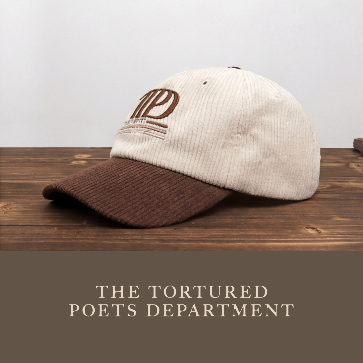 TTPD Embroidery Corduroy Cap