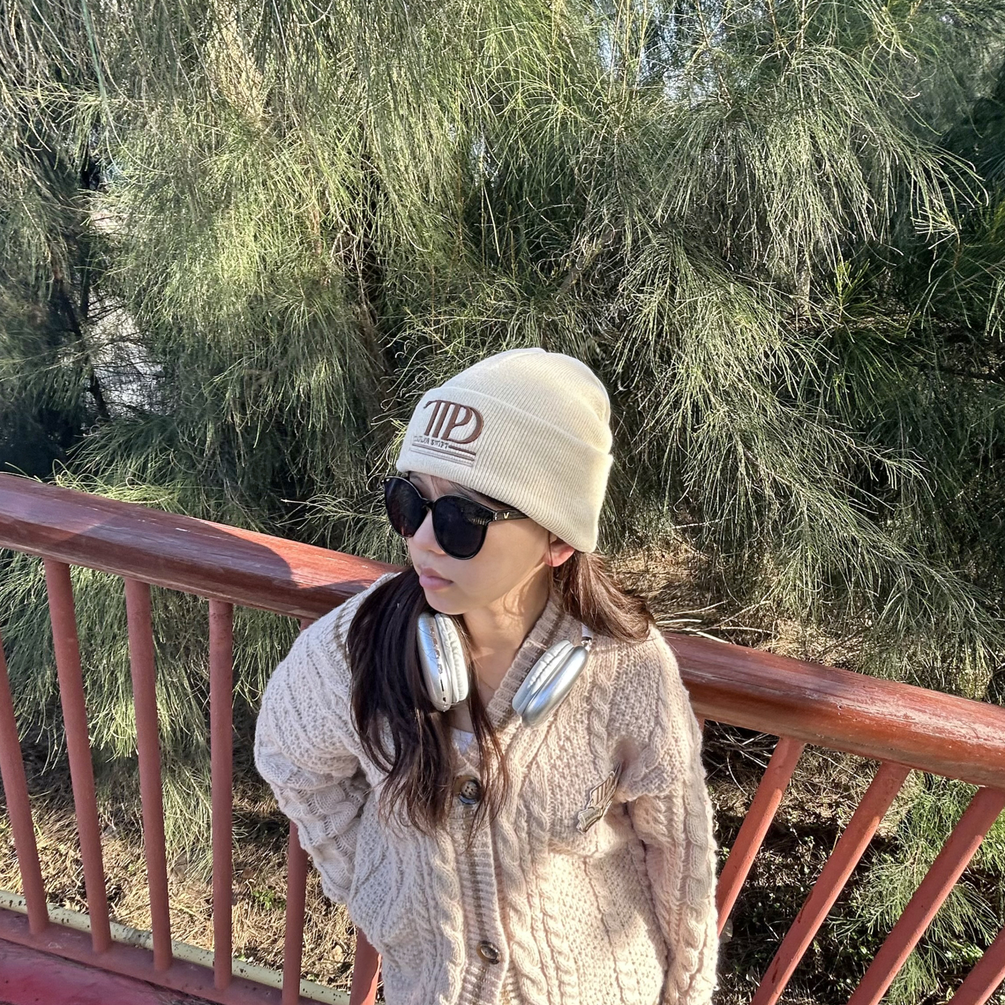TTPD Beige Beanie